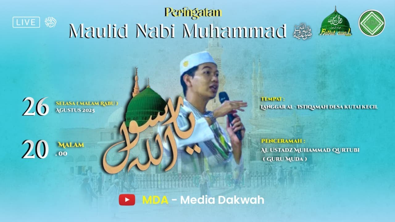 Peringatan Mauid Nabi Muhammad Saw - Langgar Al - Istiqamah - Desa Kutai Kecil [ 26 Agustus 2025 ]