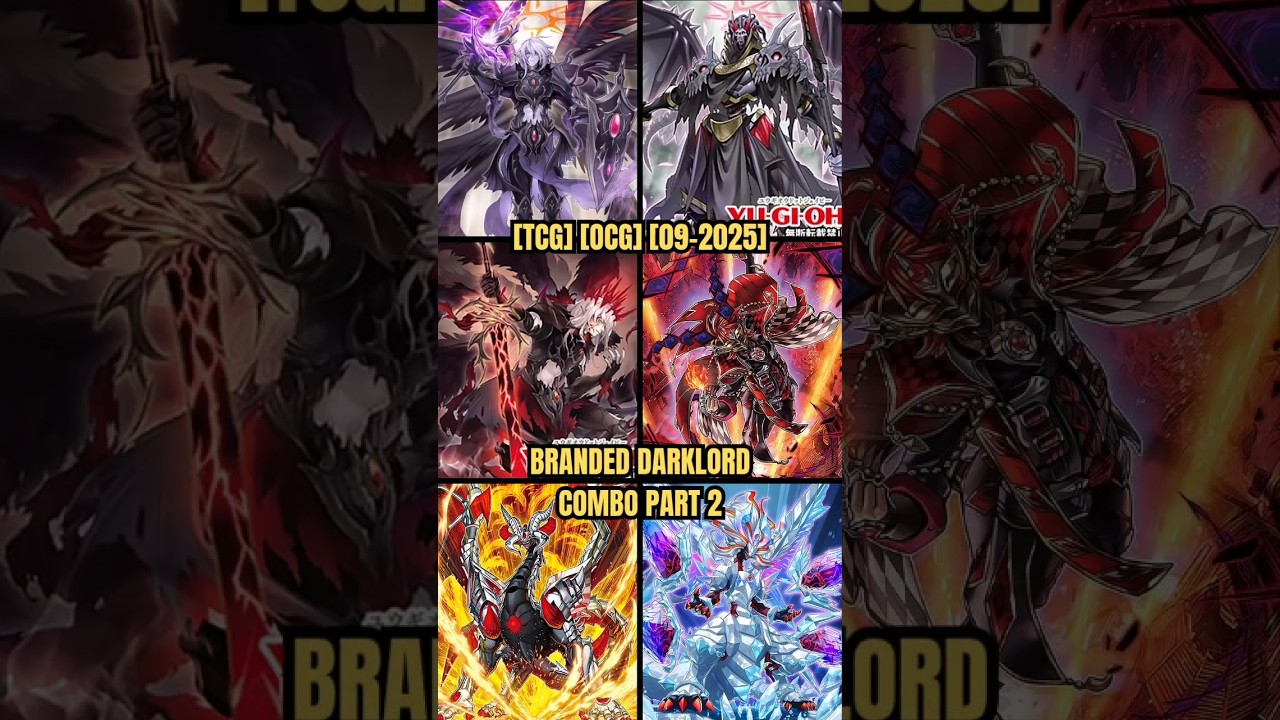 [TCG] [OCG] Branded Darklord Combo Part 2 #yugioh #yugiohtcg #yugiohocg #short #shorts