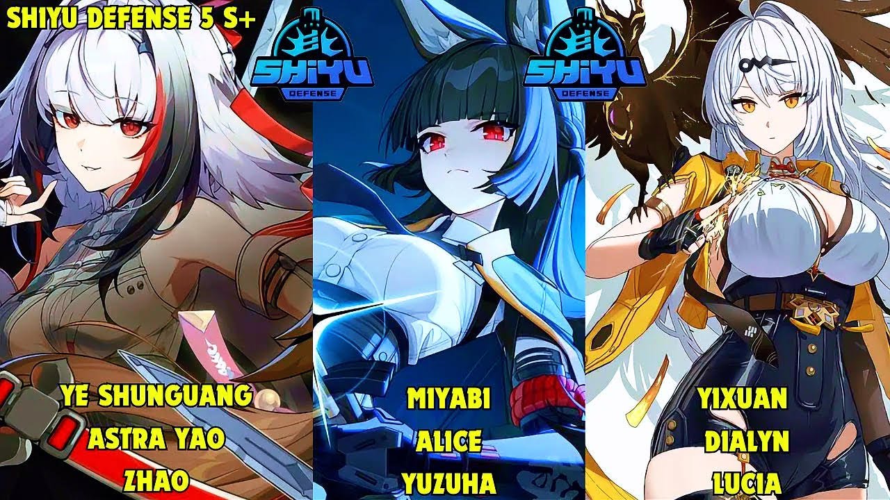 New Shiyu 5 S+ / Ye Shunguang x Astra Yao Zhao & Miyabi x Alice x Yuzuha & Yixuan Team / ZZZ 2.5