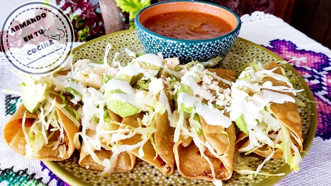 Taquitos De Frijol