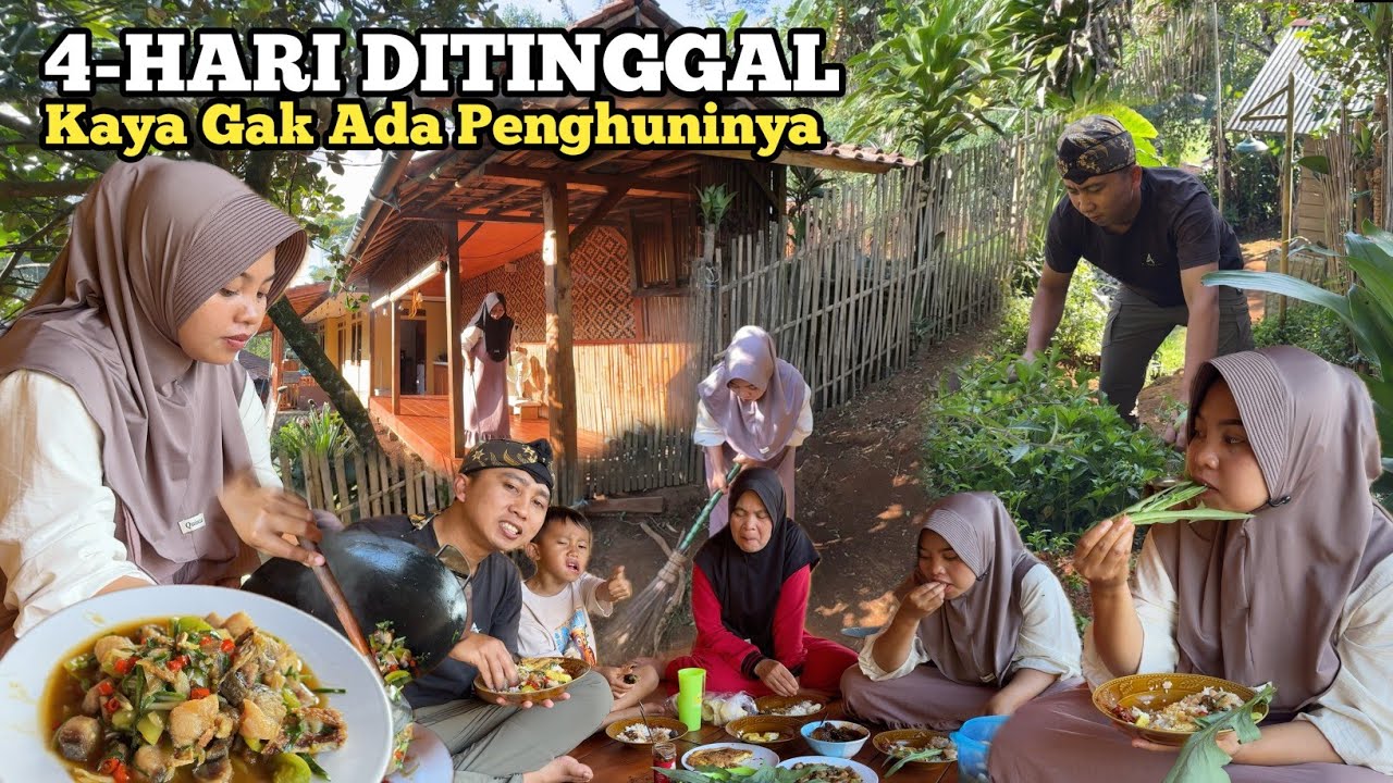 KEHIDUPAN DIDESA‼️KEMBALI KERUTINITAS DIDAPUR, MASAK TUMIS IKAN ASIN JAMAL