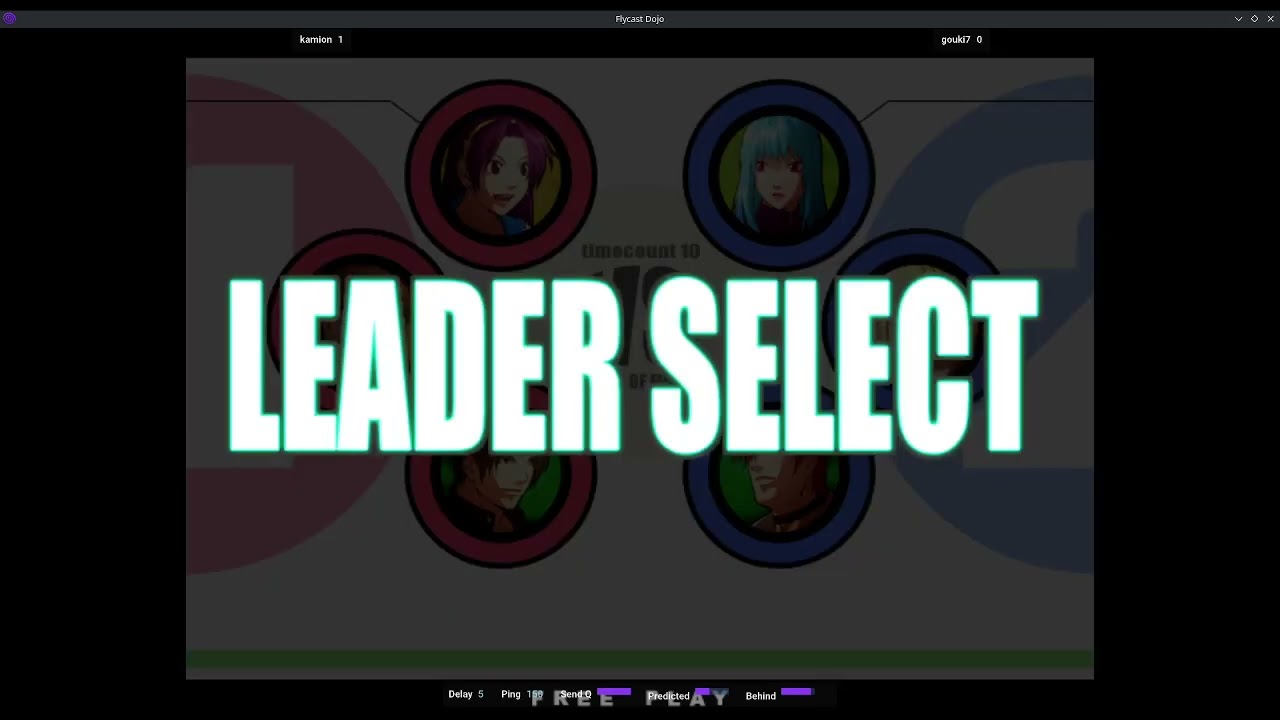 The Wolf Pack Squad Presents KING OF FIGHTERS XI TOURNAMENT (FIGHTCADE 2,ATOMISWAVE)