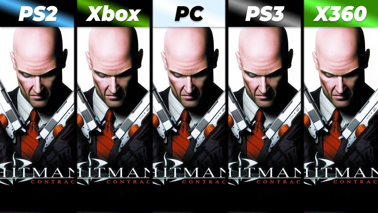 Hitman Contracts (2004) PS2 vs Xbox vs PS3 vs Xbox 360 vs Windows  | Graphics Comparison