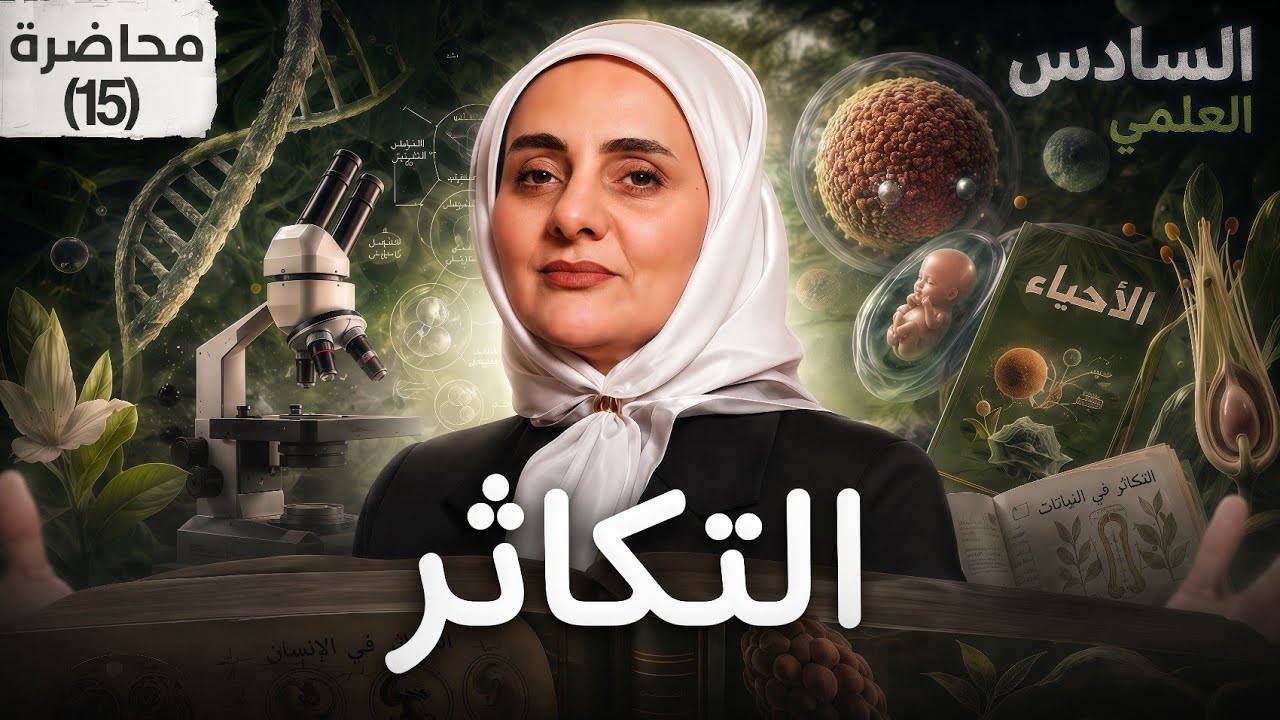 15/تكوين البويضات الفصل الثالث التكاثر السادس العلمي نورا الدايني