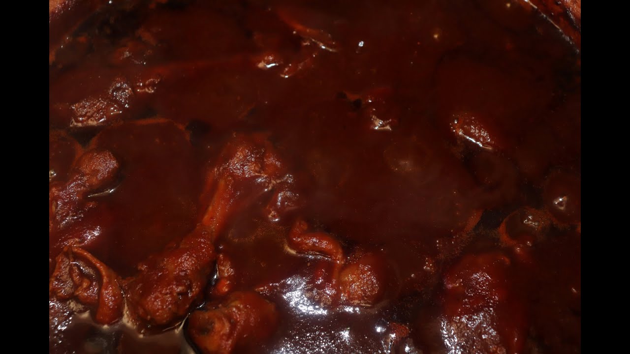 POLLO AL CHILE ANCHO