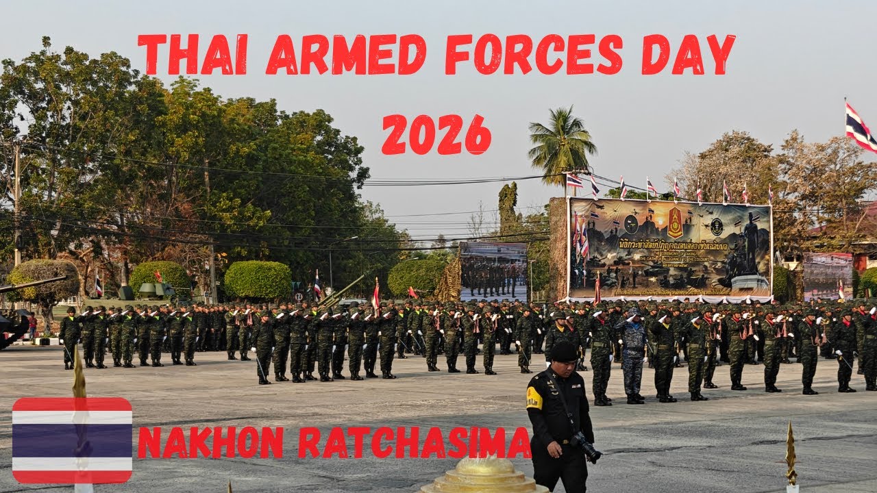 Thai Armed Forces Day Parade, Nakhon Ratchasima // กองทัพบกไทย