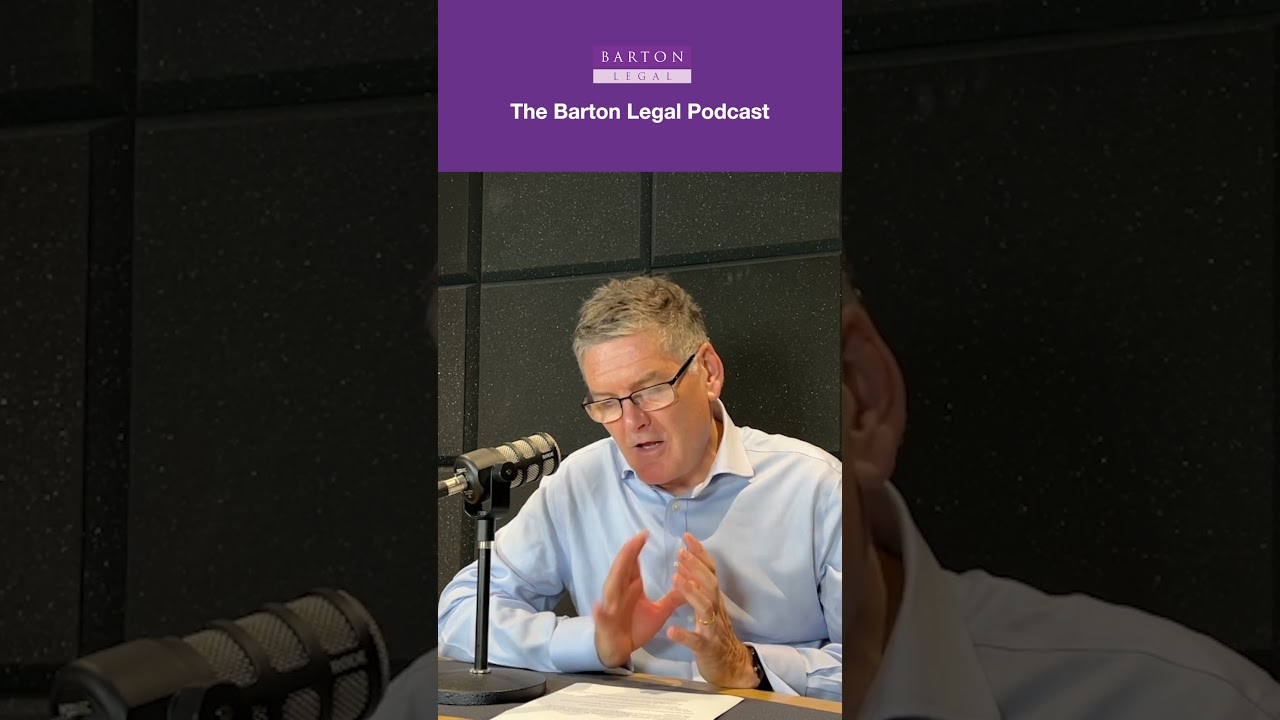 An introduction to adjudication - The Barton Legal Podcast #podcast #constructionlaw