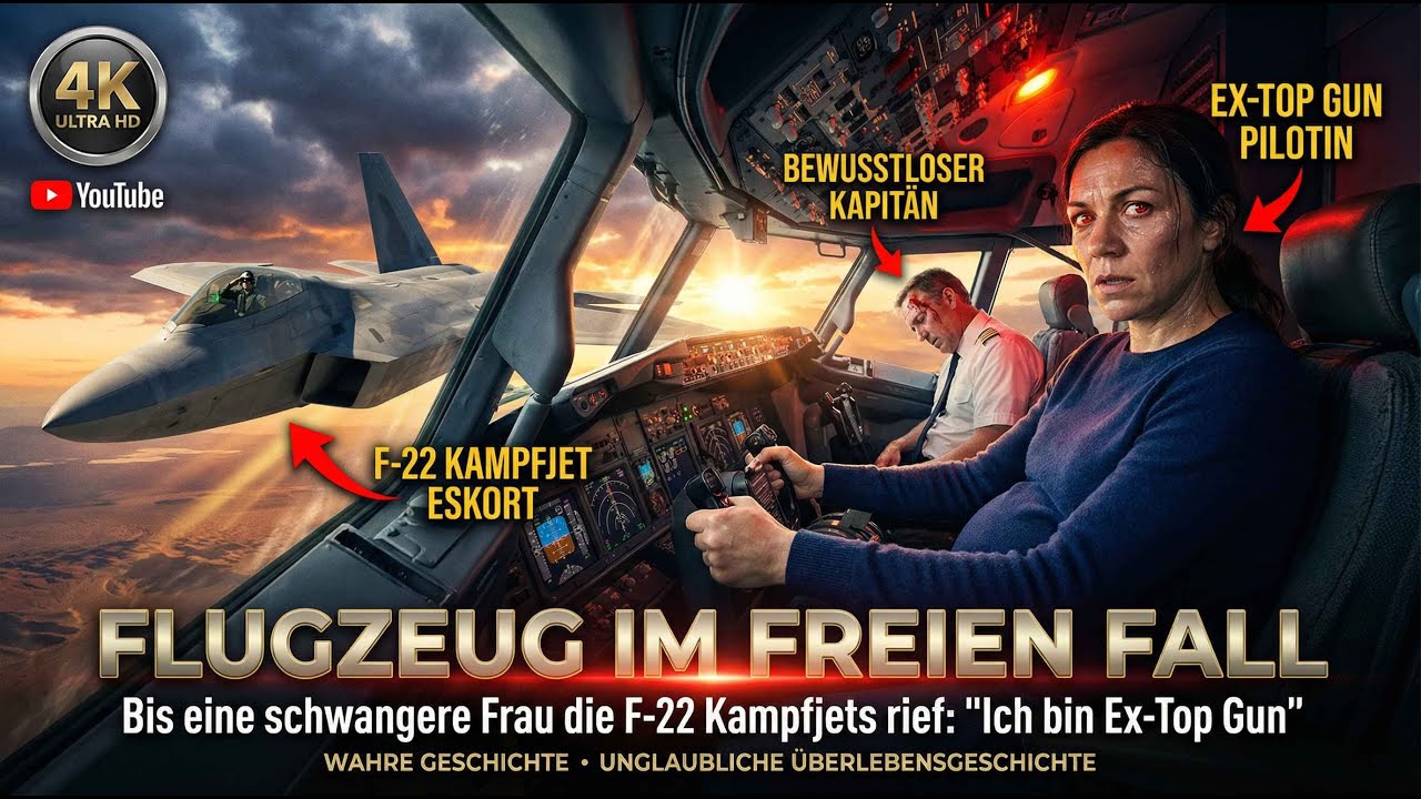 Schwangere Ex-Pilotin rettet Flugzeug im Sturzflug