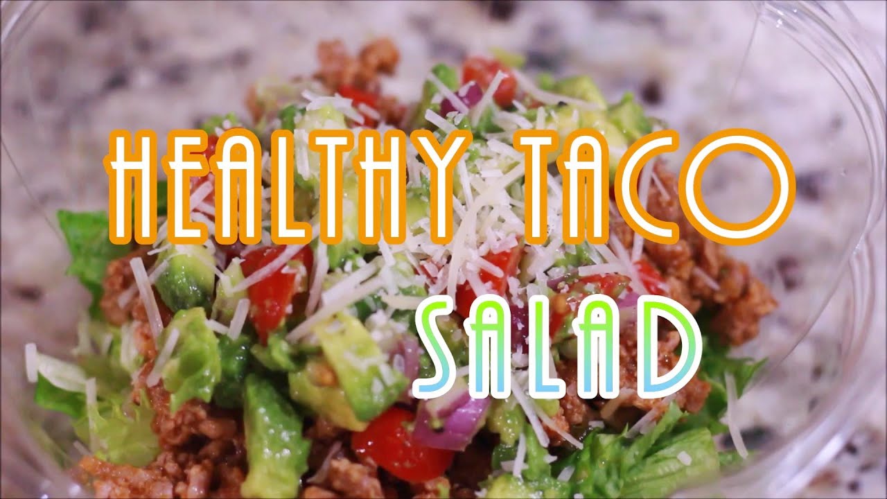 Healthy Taco Salad | MZBROOKLYN JOURNEY