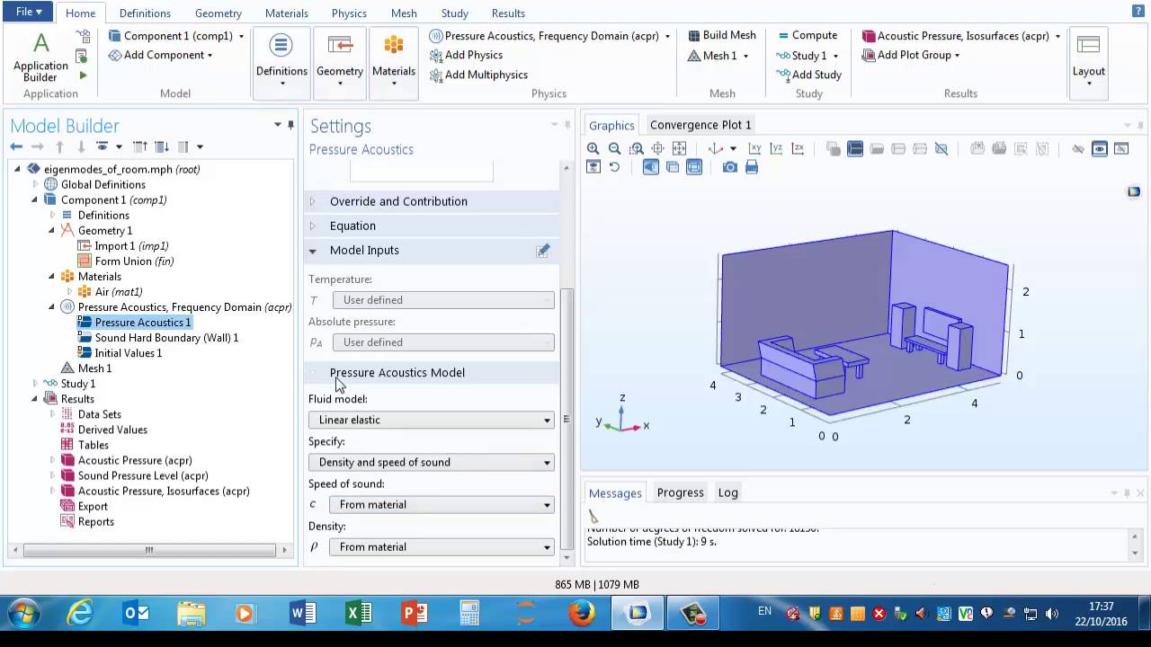 Introduction to COMSOL acoustics 2