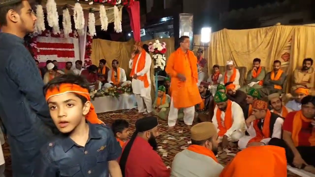 محفل سماع قوال فیض احمد فیض عرس مبارک کوٹ خواجہ سعید میزبان پیر عاصم چشتی