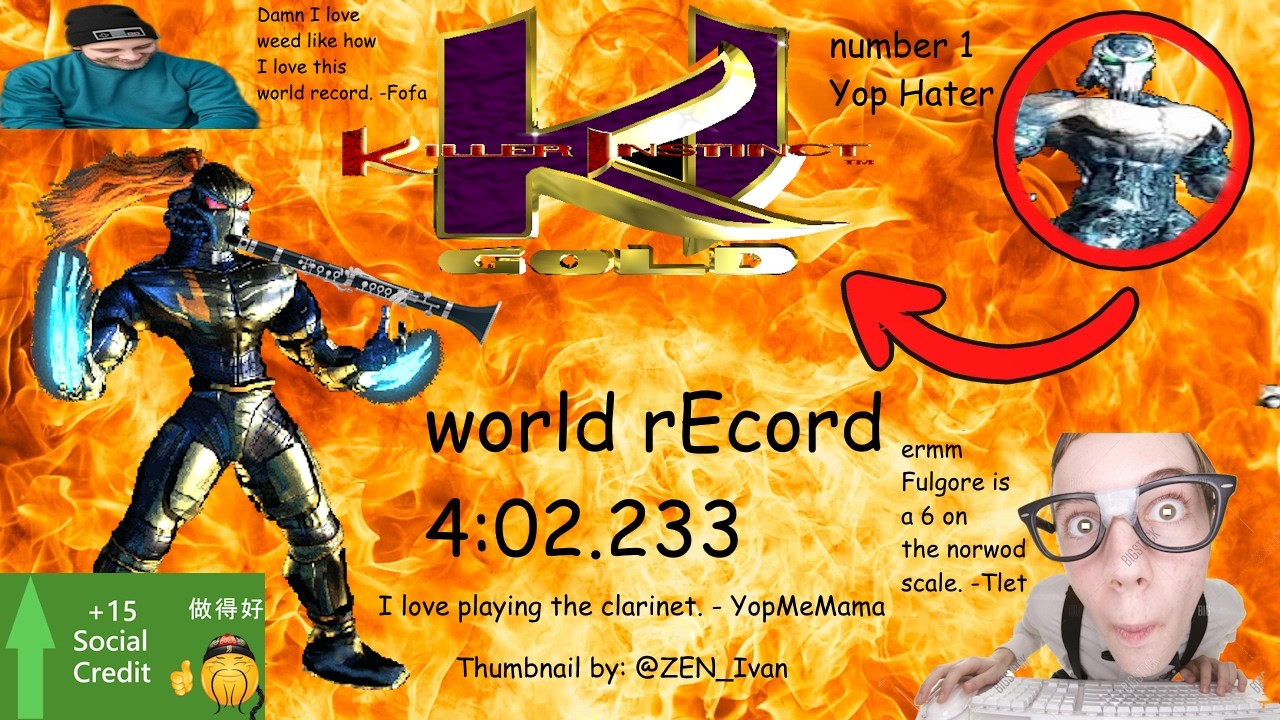 *World Record* Killer Instinct Gold (N64 Cheatfull) in 4:02.23