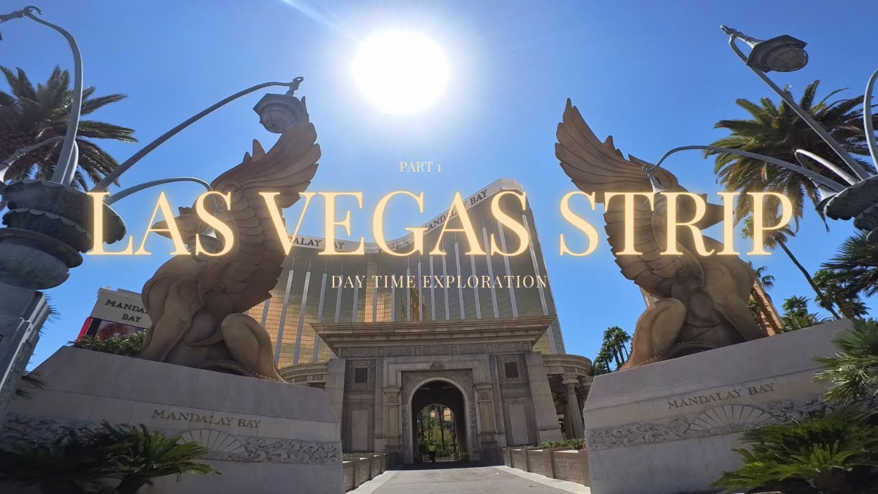 Las Vegas Strip in Daylight  A Stunning Walk Through Sin City's Quiet Side