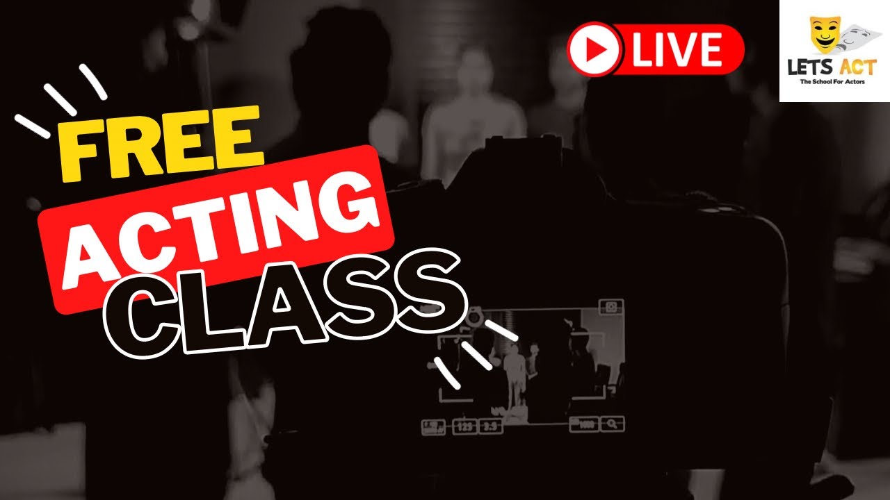 Screen Acting Class live