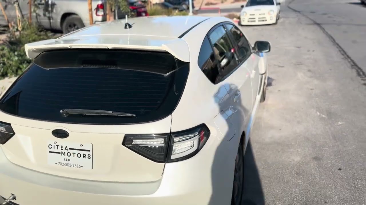 2012 Subaru WRX limited walk around/start up