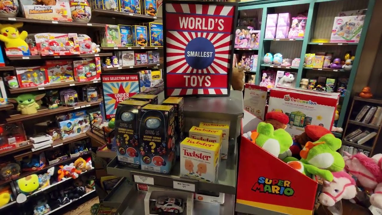 World's Smallest Toys at Cracker Barrel - Dec. 2022