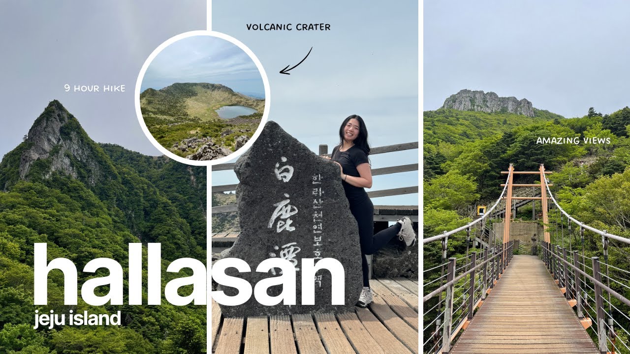 jeju island - hallasan vlog | hiking to the tallest point of south korea