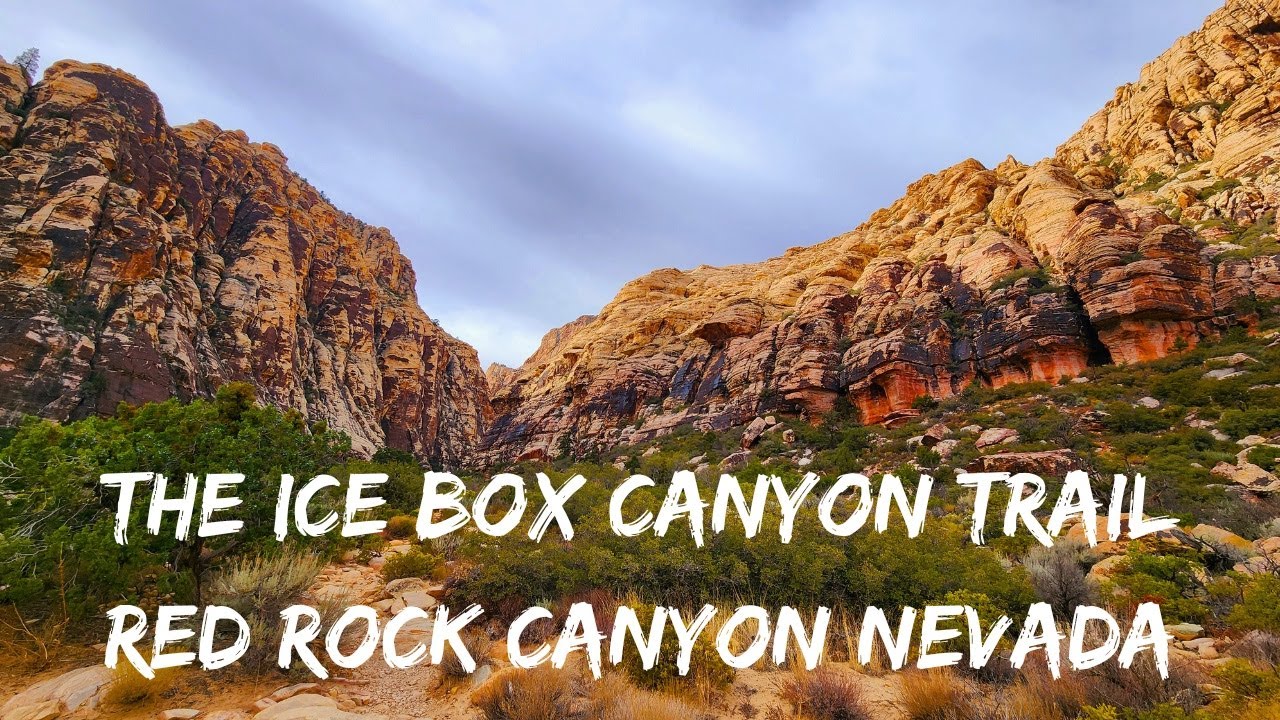 THE ICE BOX CANYON TRAIL RED ROCK CANYON NEVADA