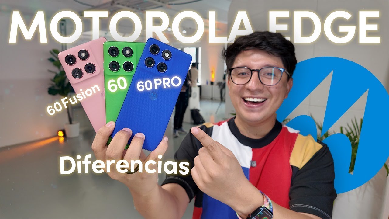 Motorola Edge 60, 60 Fusion y 60 Pro: comparativa y precios