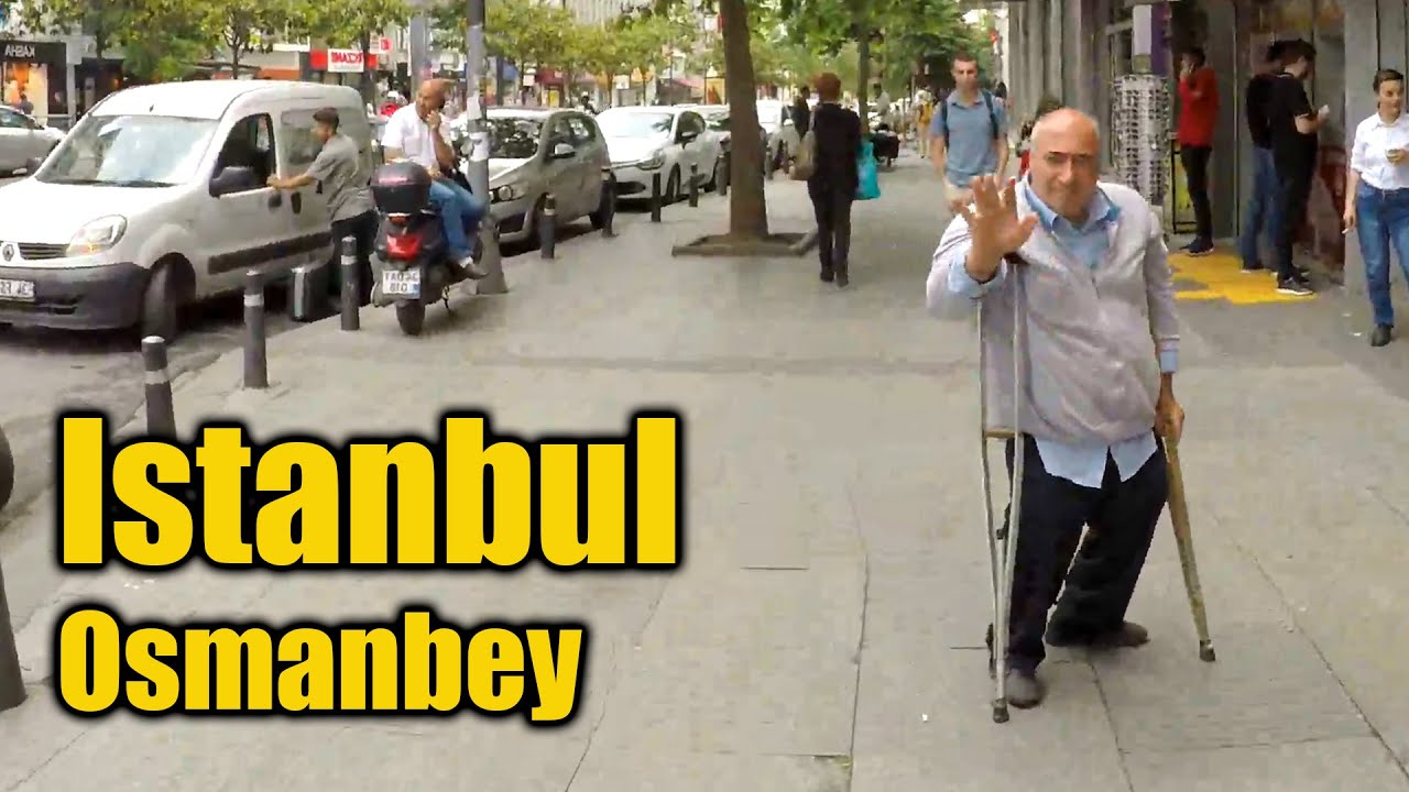 Istanbul 2022 - 7 Jun - Osmanbey avenue Walking Tour 4k