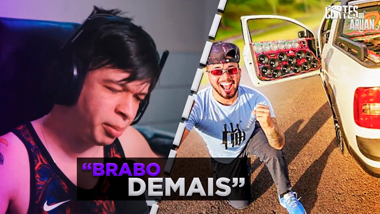 ARUAN REAGE A O SOM DA SAVEIRO CROSS FICOU PRONTO 😍 !!!! (LEO DA HORNET) - Cortes do Aruan