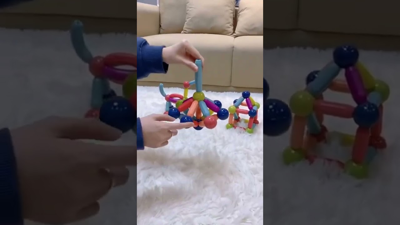 Brainy Kids Magnetic Stick &ndash; Smart Play for Smart Kids! 🧠✨ #FunLearning #toys  #creativeideas #22