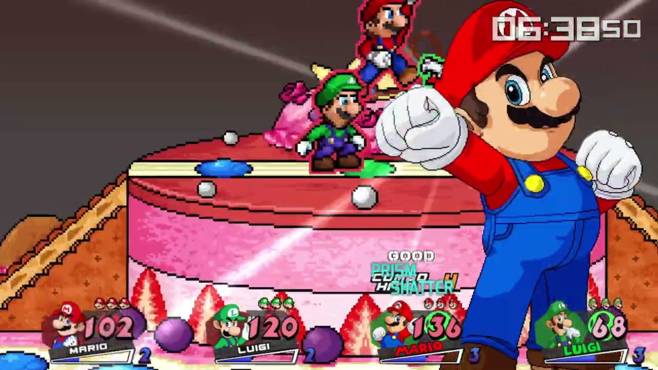 Mario Bros. VS. Mario Bros. Prism Cross