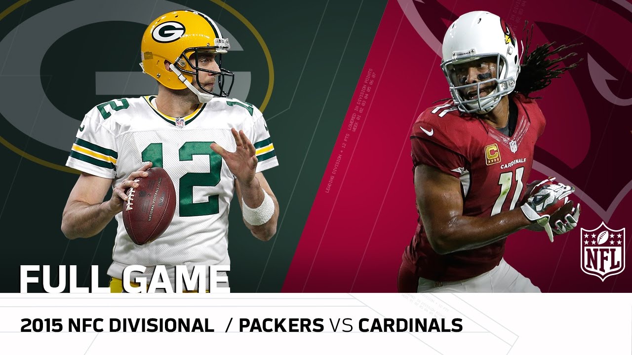 2015 NFC Divisional Round: Packers vs. Cardinals | NFL Full Game