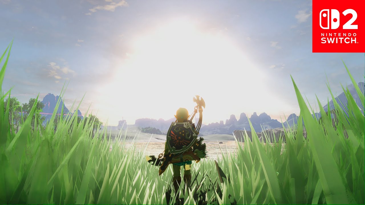 What if Zelda Breath of the Wild Looked Like THIS with Ray Tracing on Nintendo Switch 2? 🌌🔥