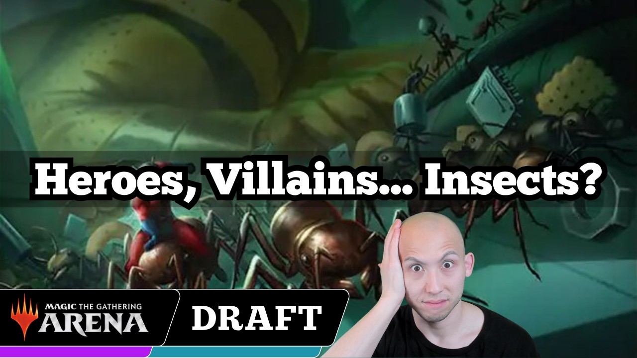 Heroes, Villains... Insects? | Marvel Super Heroes Premier Draft | MTG Arena