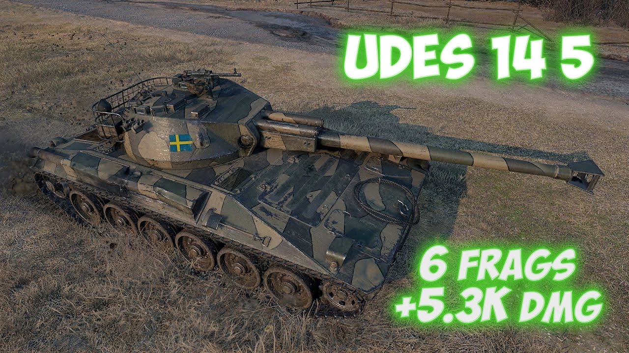 UDES 14 5 - 6 Фрагов 5.3K Урона - Зверь! - World Of Tanks