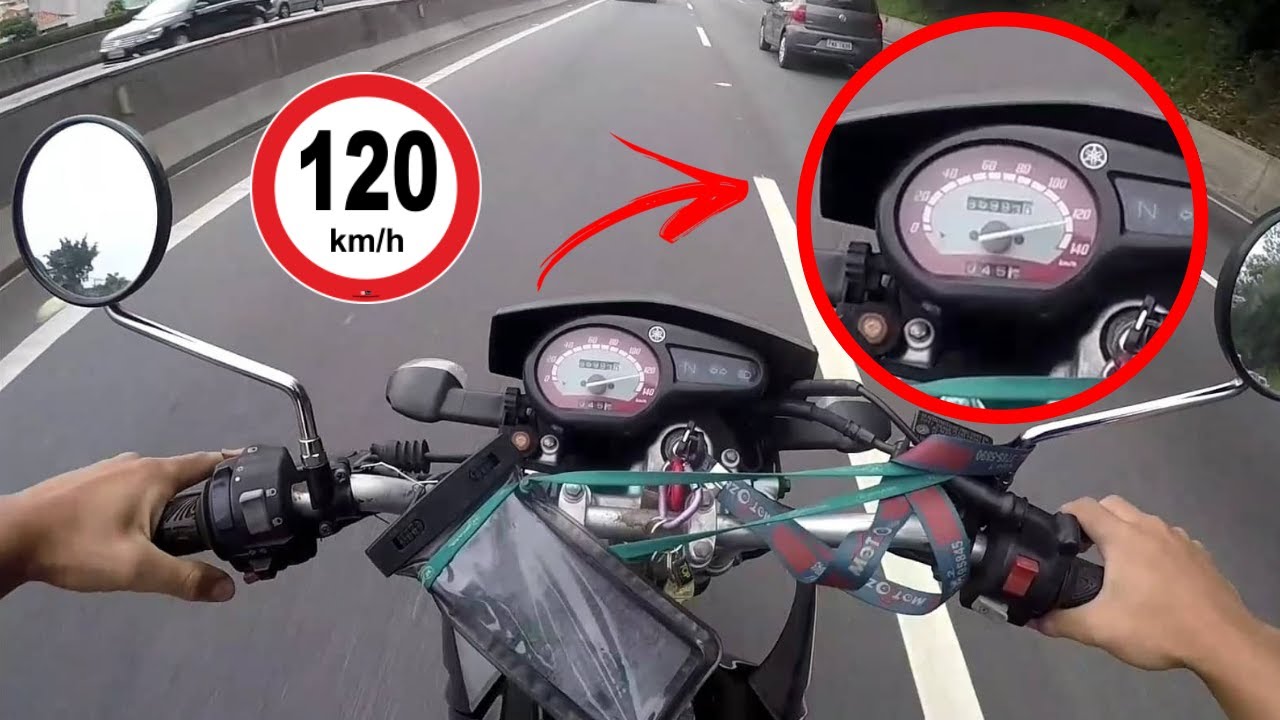 TOP SPEED DA XTZ 125 2011 (VELOCIDADE MÁXIMA)