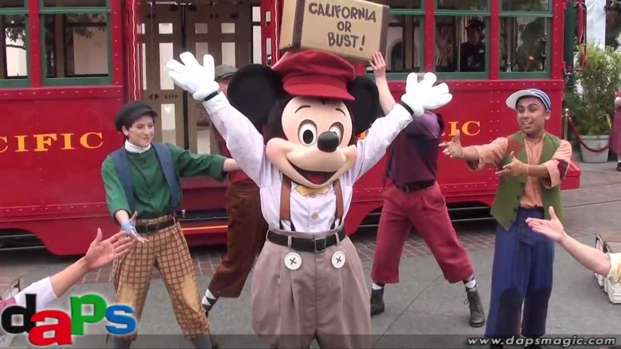 Red Car News Boys First Performance - Disney California Adventure - Disneyland Resort
