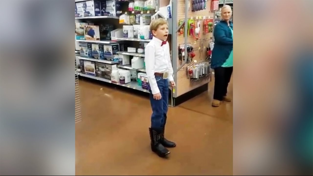 Ble verdenskjent etter dette besøket på matbutikken