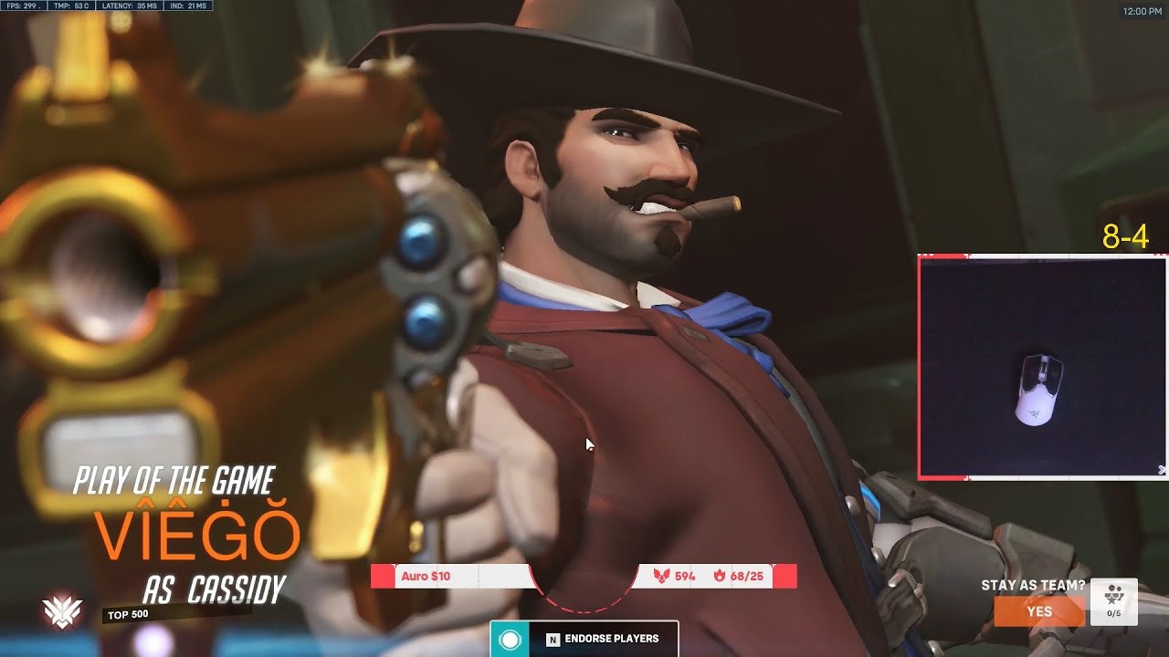POTG! 22K DMG! GALE INSANE CASSIDY GAMEPLAY OVERWATCH 2 SEASON 2