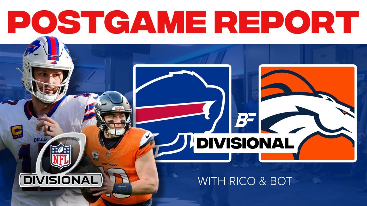 Buffalo Bills vs. Denver Broncos | Divisional Playoffs | POSTGAME INSTANT REACTION