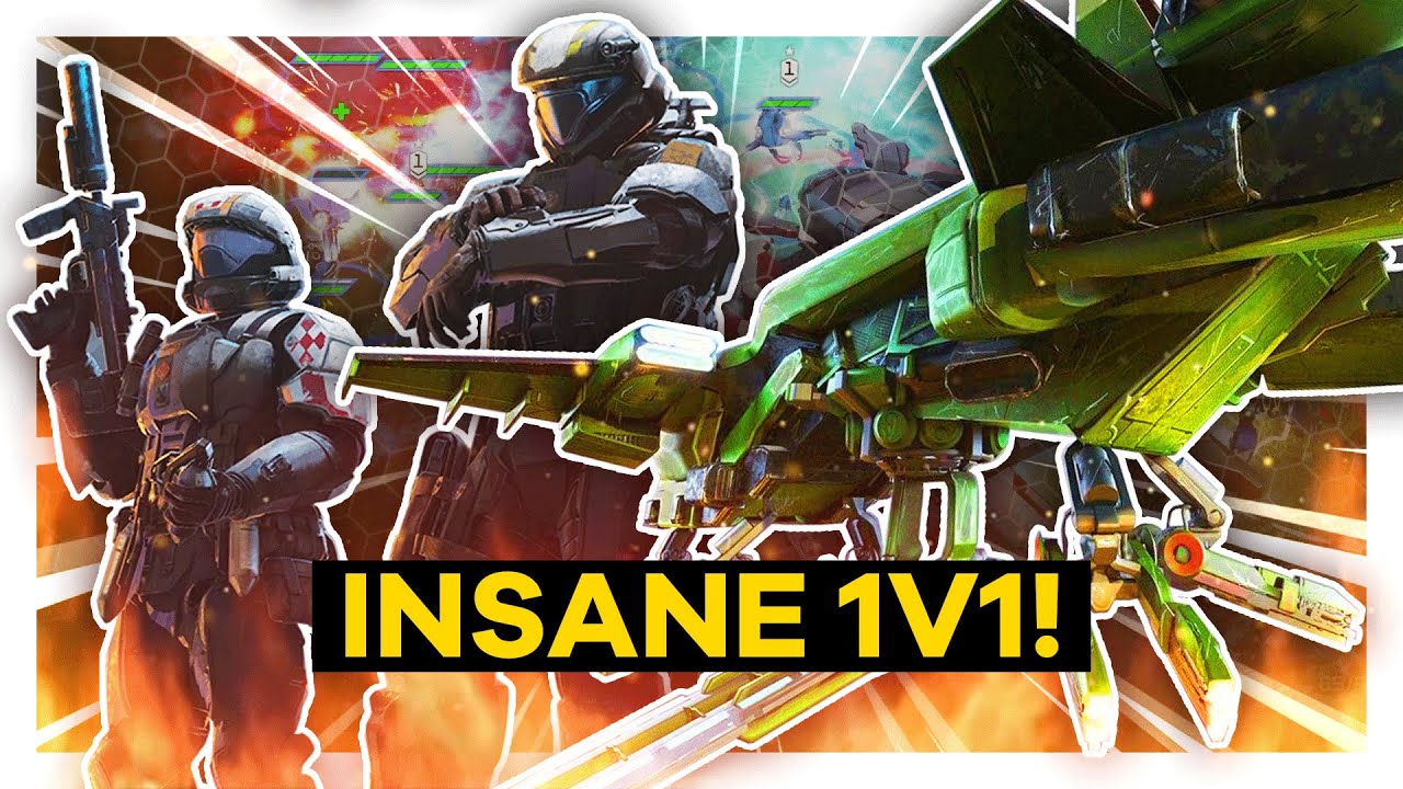 an INSANE 1v1... the Halo Wars 2 SHOWMATCH of the YEAR! 😂