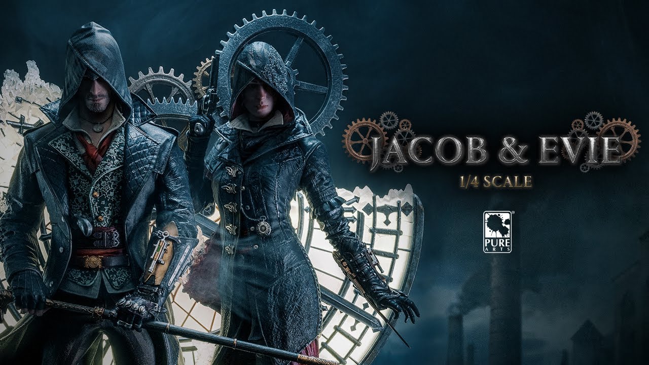 PureArts Assassin&rsquo;s Creed Animus Jacob & Evie 1/4 Scale Statue Exclusive Edition Trailer!