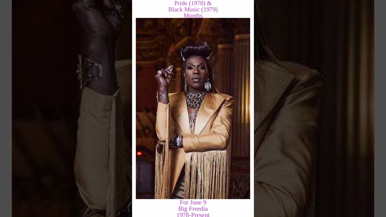 For June 9 Highlighting Big Freedia for Pride Month and Black Music Month