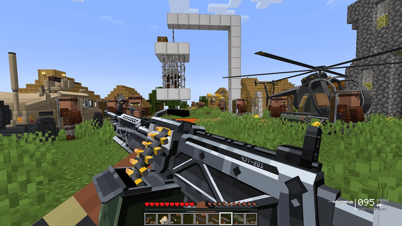 EVIL Villagers Imprisoned the Pillagers… So I Rescued Them With MODERN WEAPONS! 😱💥