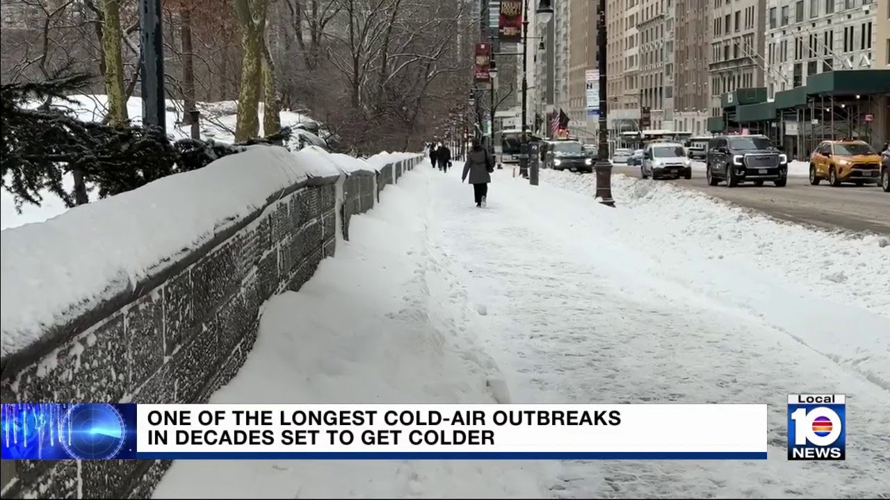 Eastern half of US to get hit with new push of frigid air
