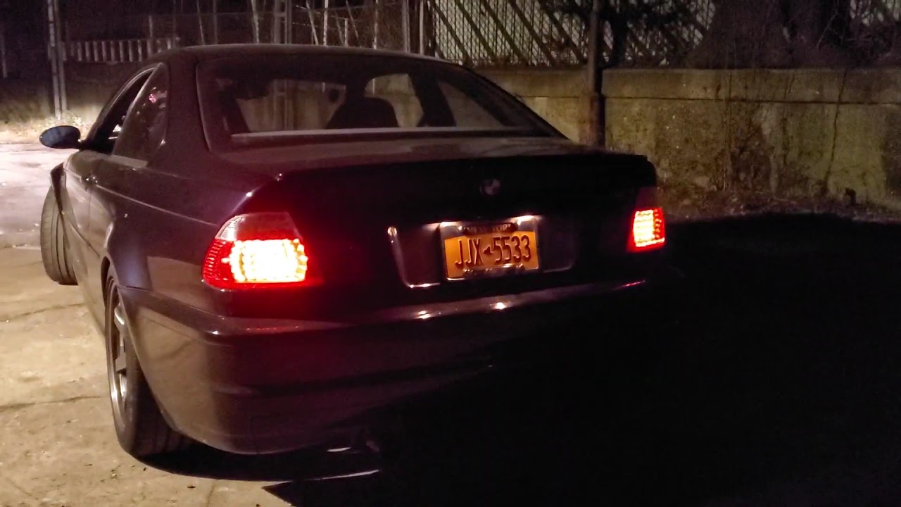 e46 M3 with Euro Headers, Euro Section 1, OEM Section 2, Status Gruppe SCZA Muffler (Section 3)