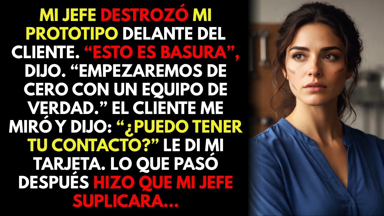Destruyeron mi prototipo ante el cliente… y el cliente me pidió la tarjeta