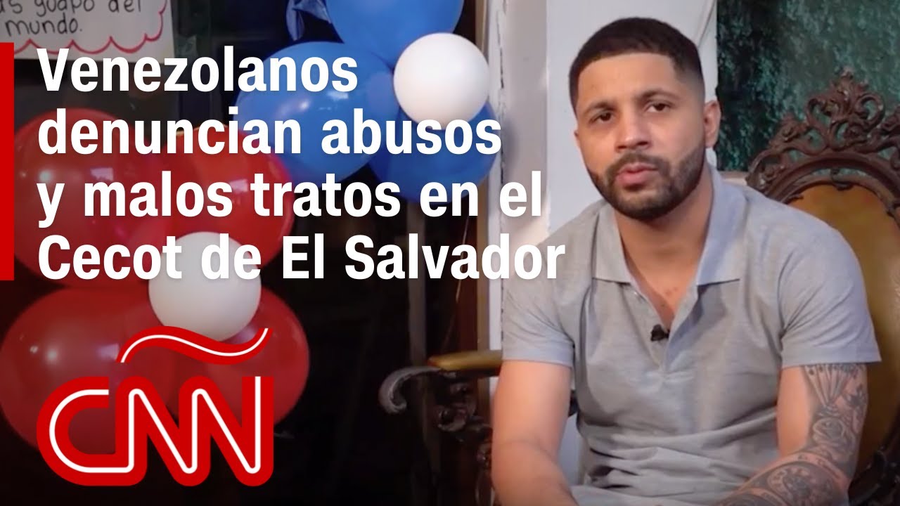 “Una pesadilla”: venezolanos cuentan sus experiencias tras ser liberados del Cecot en El Salvador