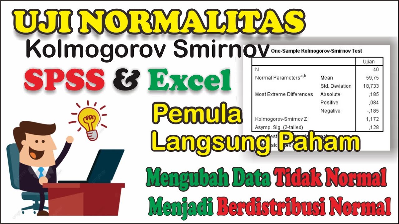 Cara Membuat Data Tidak Normal Menjadi Normal - Cara Mengatasi Data Yang tidak normal