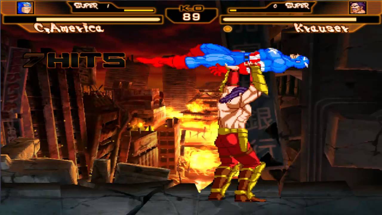 MUGENBATTLES - Captain America vs Krauser