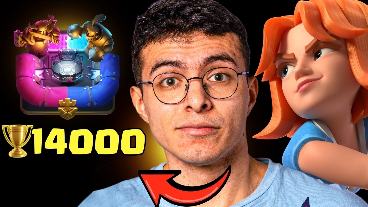 SUBIENDO A 14,000 COPAS EN LA NUEVA ACTUALIZACION CONTRA MAZOS RAROS!
