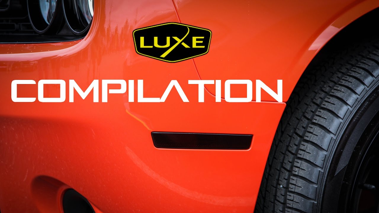 Luxe Tint Install Compliation Charger Hellcat, Go Mango Challenger with North Jersey Mopar