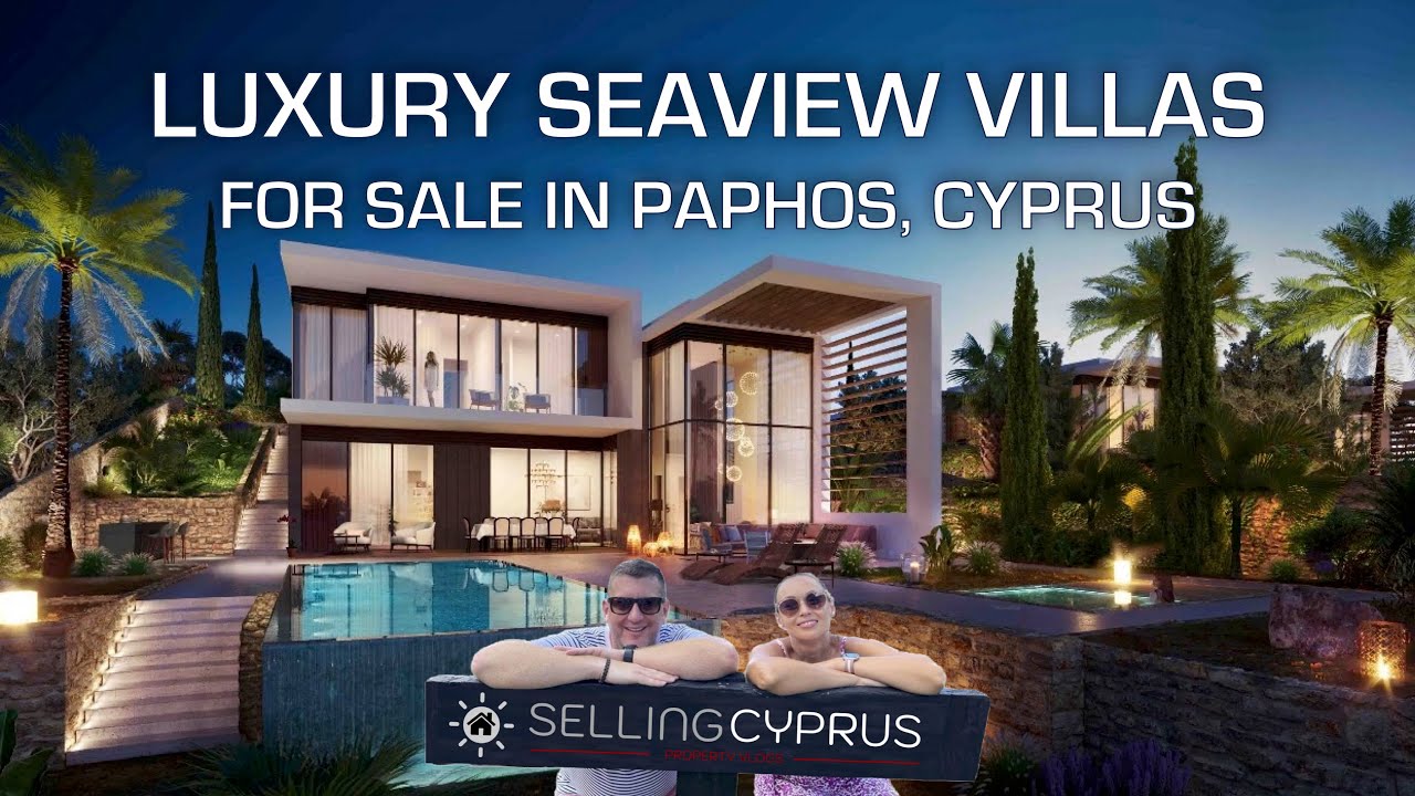 Luxury sea view villas for sale in Paphos, Cyprus