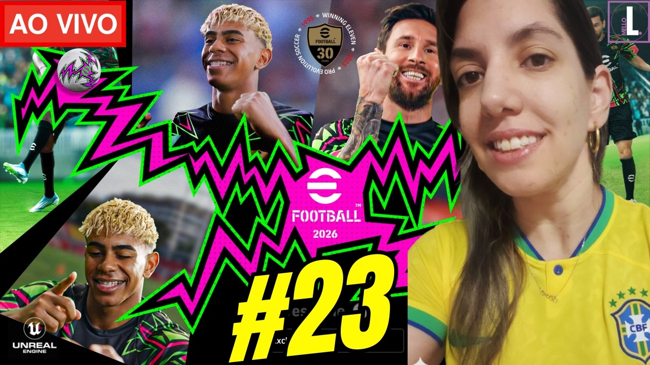 SEXTOU COM EFOOTBALL 2026! EVENTOS E RUMO A TERCEIRA DIVISÃO! VAMOS QUE VAMOS! LIVE #23